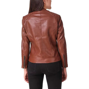 Veste en cuir de serpent de haute qualité pour femmes, écologique, imperméable, design classique, nouvelle collection automne-hiver - Product Image 4