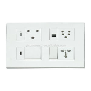 Société OEM offrant un moulage par <span class=keywords><strong>injection</strong></span> multi-cavités en ABS PET poli pour la prise de courant électrique en plastique authentifié ISO9001 - Product Image 1