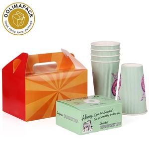 Caja <span class=keywords><strong>de</strong></span> Papel para Comida para Llevar, Caja <span class=keywords><strong>de</strong></span> Embalaje para <span class=keywords><strong>Donuts</strong></span>, Cono <span class=keywords><strong>de</strong></span> Papel Impreso para Papas Fritas - Product Image 4