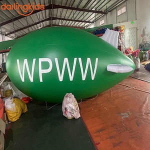 Globo Inflable Gigante Personalizado <span class=keywords><strong>de</strong></span> 10 m para Eventos y Fiestas, Modelo <span class=keywords><strong>de</strong></span> Dirigible Colgante para Publicidad Inflable - Product Image 5