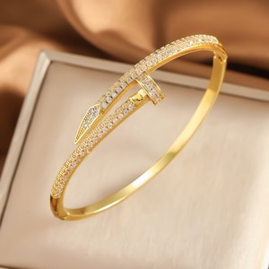 Micro Set Zircon <b>Bracelet</b> <b>Copper</b> Alloy Heart Shape Women's Jewelry Gift Fashion Charm <b>Bracelets</b> Yiwu Origin - Product Image 4
