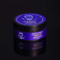Argilla professionale opaca per capelli-tenuta forte con ingredienti naturali, Styling rapido e facile da lavare