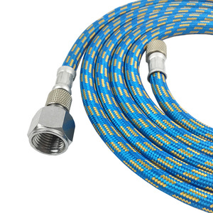 Tuyau tressé de 1,8 mètre avec raccord d'air de 1/8 pouce pour aérographe et compresseur d'air - Product Image 1