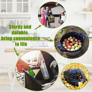 ถุงขยะแบบเสื้อยืดพลาสติกหนาพิเศษสำหรับซุปเปอร์มาร์เก็ตและใช้ในบ้าน - Product Image 6