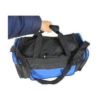 Grand sac fourre-tout de sport imperméable en polyester 600D Sac à main de luxe et sac à bandoulière avec organisateur pour le rangement de la salle de sport