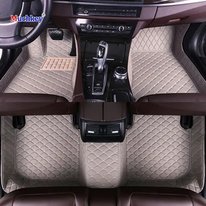 Alfombrillas de Cuero de Lujo Muchkey Antideslizantes para el Interior del Dodge <span class=keywords><strong>Durango</strong></span> 2016 2017 2018 2019 - Product Image 1