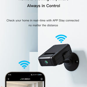 Telecamera Wireless Mini HD 1080P con Rilevamento di Movimento e Visione Notturna, Telecamera di Sicurezza Mini CCTV IP per Casa - Product Image 1