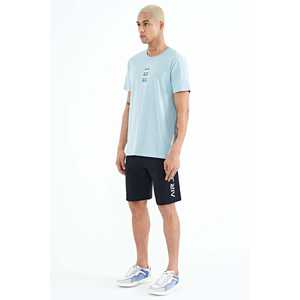 Tommylife Short imprimé pour homme, coupe standard, respirant, 81245 - Product Image 6