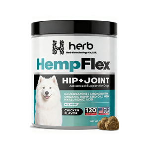 Complément articulaire pour chiens OEM ODM - Soulagement de la douleur articulaire chez le chien - Glucosamine, chondroïtine, curcuma, friandises à mâcher molles - Product Image 1