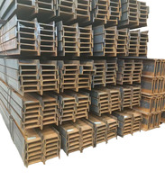 Poutre en acier laminée à chaud, surface noire, pour la construction de charpentes d'entrepôts et d'ateliers industriels