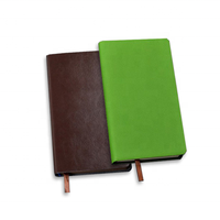 Mini carnet de notes en cuir réutilisable personnalisé de poche