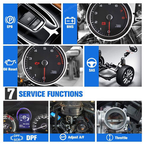 Escáner de Automóviles OBD2 MaxiDIAG MD806 Pro, Herramientas de Diagnóstico, Equipo Profesional de Mantenimiento de Automóviles, Sistema Completo MD 806 - Product Image 3