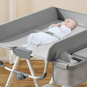 Cuna Portátil para Bebé y <span class=keywords><strong>Cambiador</strong></span> 3 en 1, Cuna Ajustable que se Convierte en <span class=keywords><strong>Cambiador</strong></span> de Pañales, Organizador de Juguetes para Guardería - Product Image 5