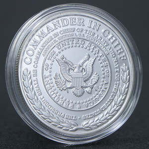 Abraham Lincoln moneta commemorativa argento placcato noi presidente Era della guerra civile - Product Image 6