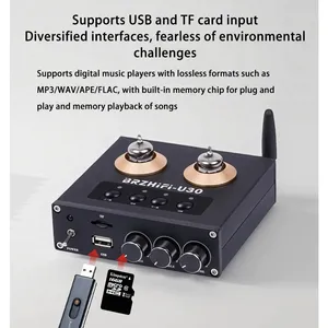 Préamplificateur audio Weiliang U30 Bile Front Stage BT <span class=keywords><strong>U</strong></span> Disk Fever à <span class=keywords><strong>tubes</strong></span> électroniques 2.0 canaux, amplificateur de <span class=keywords><strong>musique</strong></span> fabriqué en Chine continentale - Product Image 3