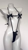 Sous-vêtements sexy pour femmes, soutien-gorge sans entrejambe, string moulant, vêtements érotiques chauds