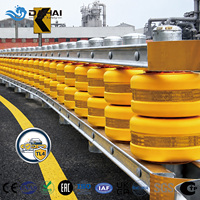 Système de barrière de sécurité routière anti-collision MASH TL-4, barrière rotative absorbant l'énergie, barrière de sécurité routière