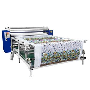 New Space-saving Semi-Automatic 270mm Drum 73Inches <b>Roller</b> Heat Transfer Machine for Sportwear Printing - Product Image 2