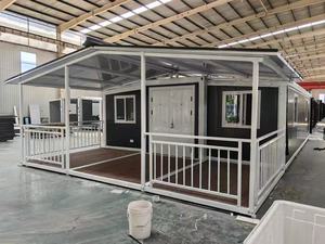 Maison préfabriquée pliable de luxe prête à vivre, 20 pieds, 40 pieds, maison préfabriquée portable, conteneur extensible avec énergie <span class=keywords><strong>solaire</strong></span> - Product Image 3