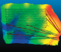 Système d'imagerie hyperspectrale VNIR compact Nano HP 56 avec 340 bandes spectrales, pas de pixel de 5,86 microns, fréquence d'images de 250 Hz