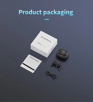 Casque de traduction sans fil Ruidun V17 - Interprétation simultanée, prise en charge multilingue, réduction de bruit ENC, IPX6, LED