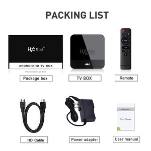 Smart H96mini H8 Tv <span class=keywords><strong>Box</strong></span> RK3228A Quad Core Double Wifi 1G 8G 4K Android 9.0 TV <span class=keywords><strong>BOX</strong></span> H96 MINI H8 - Product Image 6