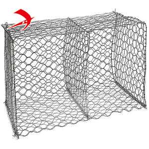 DPWH standart <span class=keywords><strong>Gabion</strong></span> sepeti 2x1x1m 8x10cm galvanizli demir tel ve çelik 2.7mm/3.0mm istinat duvar fiyatları - Product Image 1