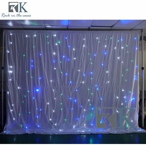 Telón de Fondo LED con Control DMX512 para Escenarios, Pub, DJ, Bodas, Eventos y Espectáculos, con Diseño de Cielo Estrellado RGB - Product Image 6