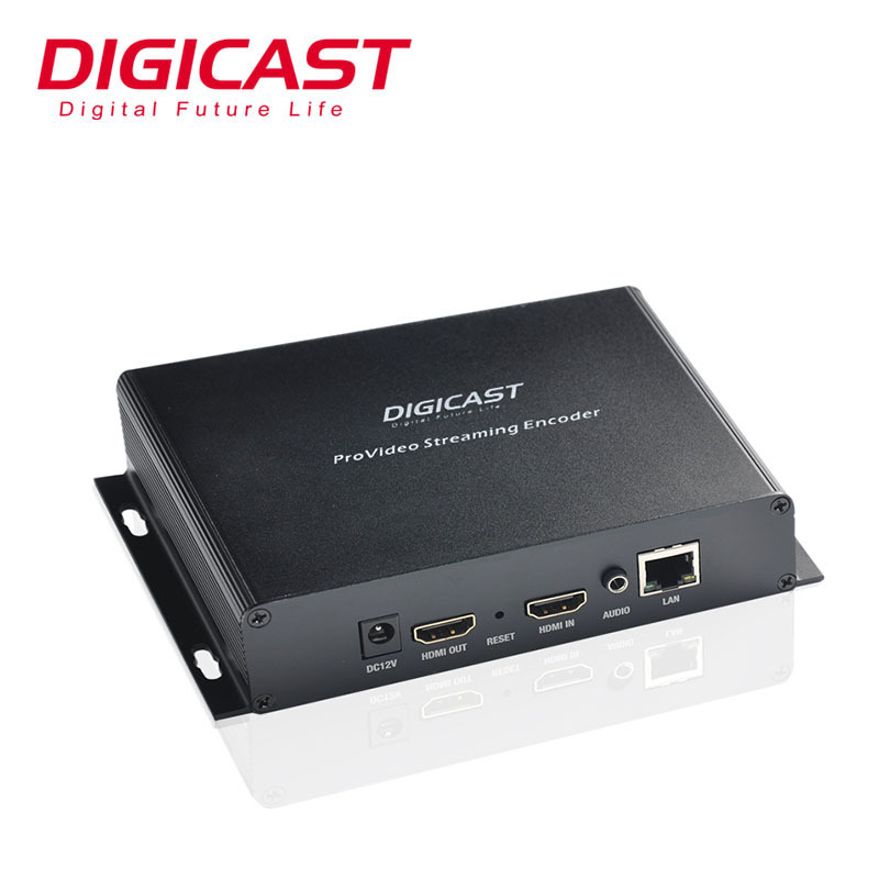 DIGICAST Vidéo HDMI Audio Wifi Encodeur IPTV H265 DVB S2 D'entrée