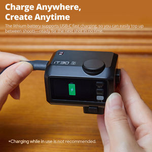 Flash Godox IT30Pro, lumière de prise de vue professionnelle en extérieur pour appareil photo reflex numérique <span class=keywords><strong>Nikon</strong></span> Canon Sony, synchronisation TTL haute vitesse - Product Image 3
