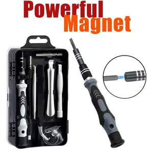 Juego de destornilladores 115 en 1 con puntas multiusos Torx magnéticas, kit de herramientas para reparación de teléfonos y computadoras. - Product Image 5