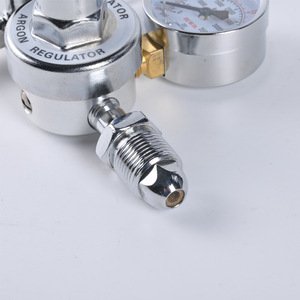 Regulador de gas argón G5/8 con manómetro de rosca externa y medidor de flujo para equipos de soldadura YQY-08 - Product Image 3