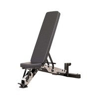 Rack de fitness multifonctionnel réglable pour usage commercial avec banc d'haltères et équipement de musculation robuste