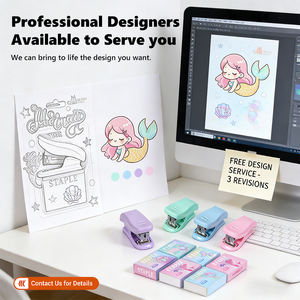 Engrapadora de Escritorio con Logotipo Personalizado, Linda, para Suministros de Encuadernación Diaria, Gran Venta Transfronteriza - Product Image 1