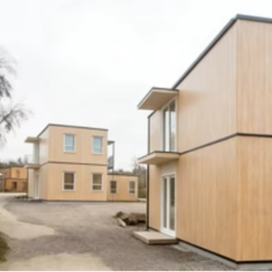 <span class=keywords><strong>Maison</strong></span> modulaire préfabriquée écologique avec système d'isolation de haute performance - Product Image 1