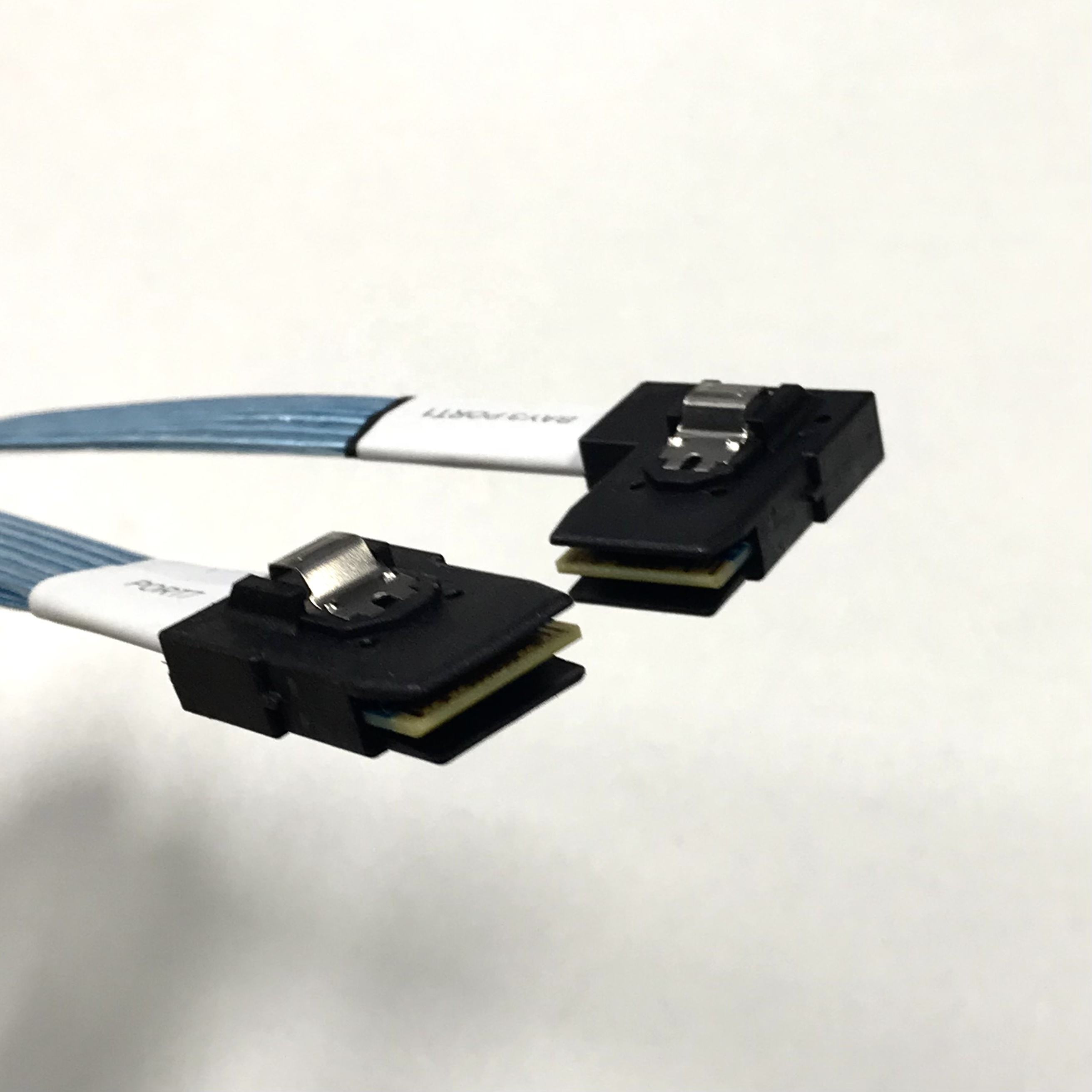 HONPNK High-Speed Data Transfer SFF-8087 Straight to Right Angle Mini SAS Cable for SAS/RAID Controllers, Backplanes, Servers