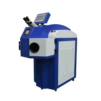Machine à souder à fibre optique 200W pour applications domestiques, bricolage, mini-conception de bijoux, bleu ciel, refroidie par eau, haute sécurité