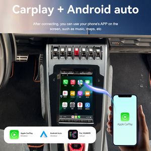 Autoradio Android 13 de 8,4 pouces pour <span class=keywords><strong>Lamborghini</strong></span> Huracan 2014 - 2018, GPS Navi Wifi, écran multimédia, autoradio stéréo - Product Image 6