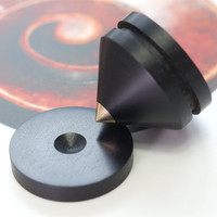 1 takım/4 adet standı/başak + ped sandal ağacı HIFI raf hoparlör dekoder CD güç amplifikatörü darbeye dayanıklı küçük 25mm