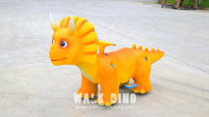 Trottinette Dinosaure Électrique Animatronique Mécanique pour Centre Commercial, Salle de Jeux, Usage Domestique et Public, Construction Métallique - Product Image 2