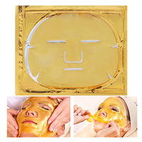 Masque Gel Facial Personnalisé au Collagène Doré, Nourrissant et Rajeunissant pour Soin de la Peau