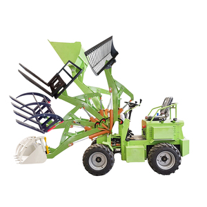 Las cargadoras de ruedas eléctricas/diésel más pequeñas de China 500kg <span class=keywords><strong>Mini</strong></span> cargadora frontal articulada a la venta - Product Image 1