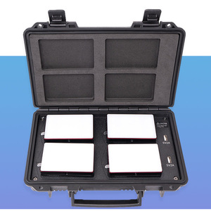 Aputure MCRGB 4-<b>Light</b> <b>Wireless</b> Charging Case LED RGB Video <b>Light</b> Kit for Portrait Fashion Food Photography - Product Image 1