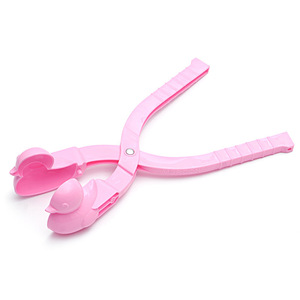 BX362 2021 fabricant de boules de neige Clip dessin animé canard père noël en forme de neige moule <span class=keywords><strong>hiver</strong></span> jouets d'extérieur - Product Image 6