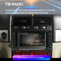 Autoradio 2Din 7 pouces pour Volkswagen Transporter T5 Multivan 2004-2011, CarPlay, Android Auto, écran tactile, GPS, unité principale