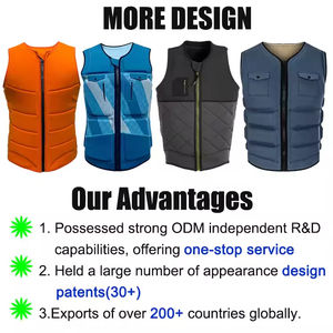 Спасательный жилет Sbart, неопреновый жилет для плавания, для водных видов спорта, каякинга, плавания, Парусная куртка Bouyancy Aid - Product Image 5