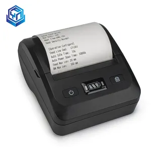 Taşınabilir mini bluetooth terminali yazıcı billing mante 80mm fatura mobil cep yazıcı termal PYN-802