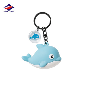 Yinlongzhiyu — porte-clés miroir <span class=keywords><strong>de</strong></span> <span class=keywords><strong>maquillage</strong></span> <span class=keywords><strong>en</strong></span> PVC, personnalisé avec fleur, miroir délicat, cosmétique rose, pour cadeaux promotionnels - Product Image 6