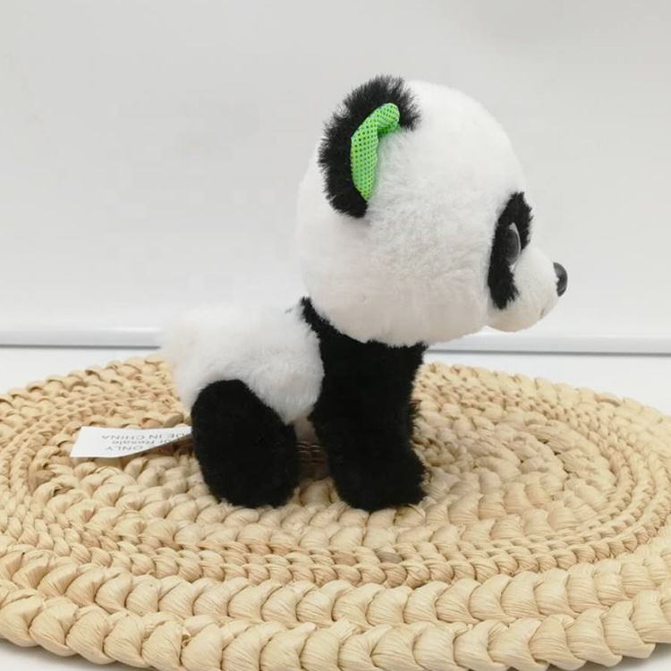 Wholesale Custom 5 Inch Panda Stuffed Plush Toys Soft Lovely