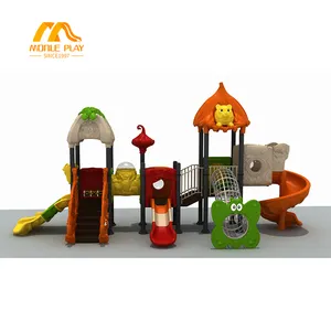 Monle di alta qualità parco divertimenti design parco giochi per bambini in plastica parco giochi all'aperto scivolo per bambini